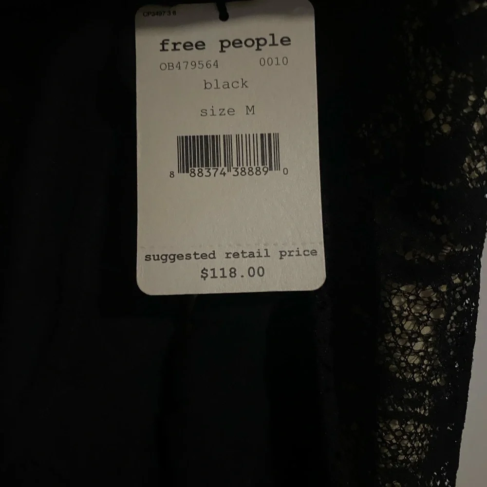 Free People - Black Angel Flowy Dress /NWT